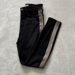 Athleta Sculptek Ultra Skinny Metallic Jean